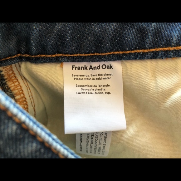 Brand New! Frank And Oak Size 27 Jean Shorts - Picture 7 of 7